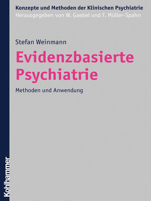 cover image of Evidenzbasierte Psychiatrie